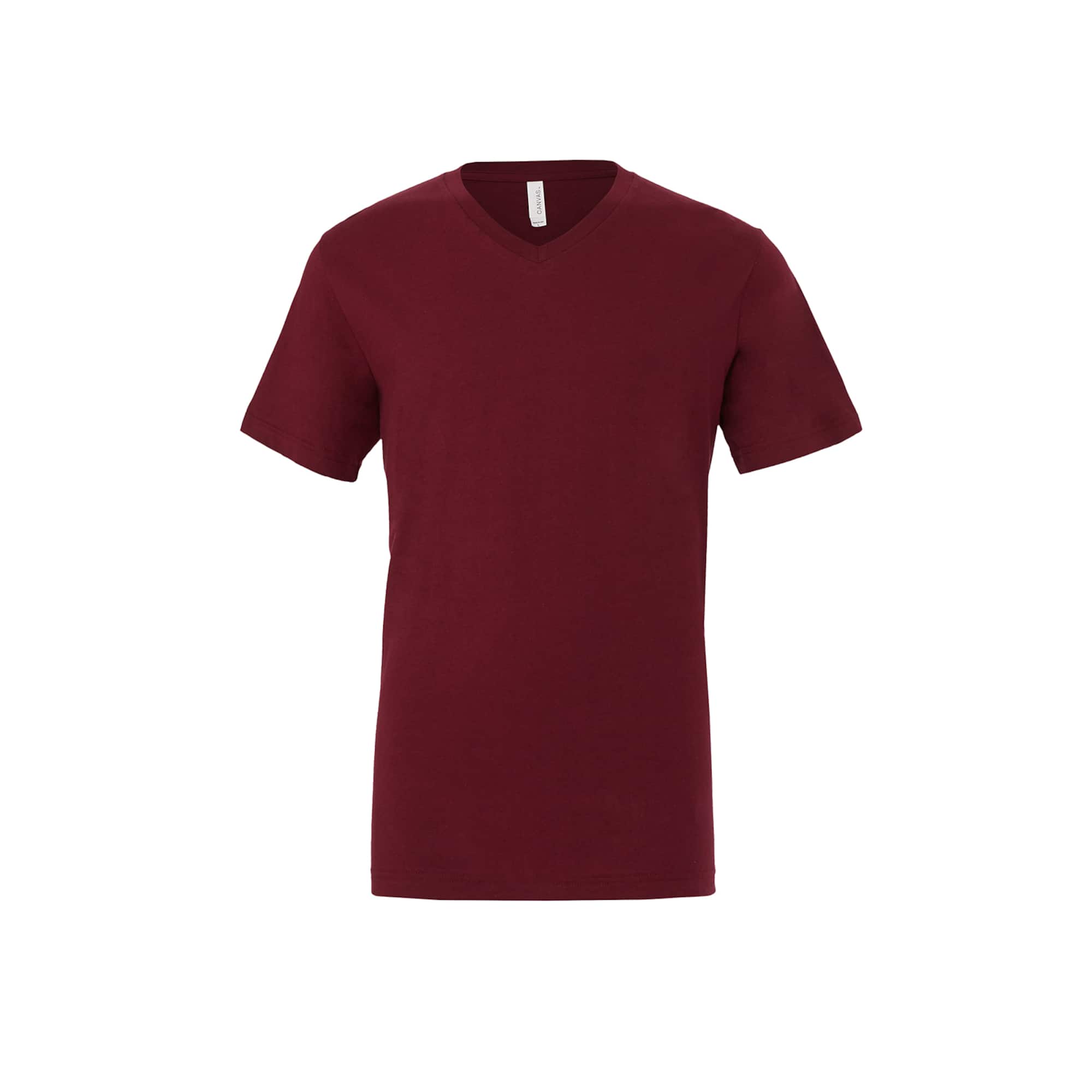 BELLA+CANVAS® Short Sleeve V-Neck Adult Unisex Cotton Jersey T-Shirt